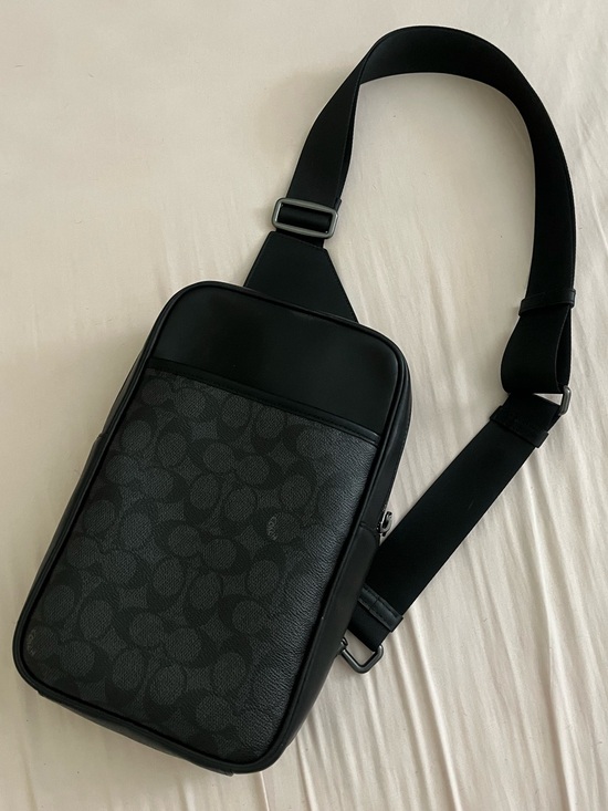 Coach Other - Coach Men’s Signature Print Sling Crossbody